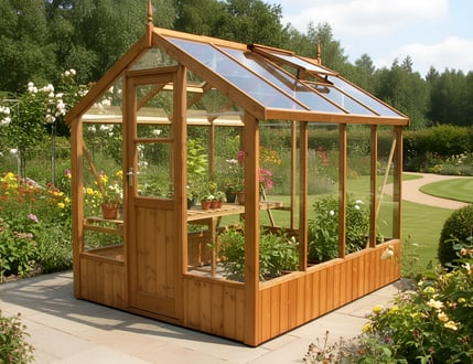 Swallow Kingfisher 6x4 Greenhouse