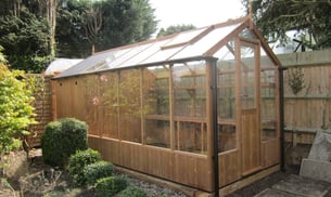 Swallow Kingfisher 6x10 Greenhouse + 4ft Shed Combination