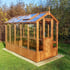 Swallow Lark 4x10 Wooden Greenhouse in Oiled