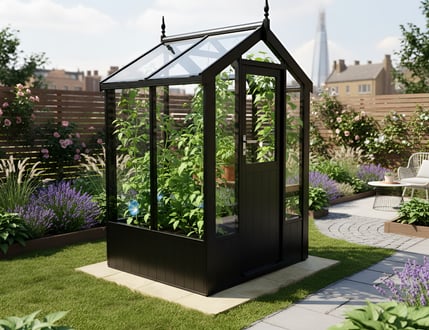 Swallow Lark Painted Greenhouse