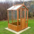 Swallow Lark 4x4 Wooden Greenhouse in Oiled