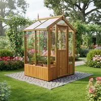 Swallow Lark 4x4 Wooden Greenhouse