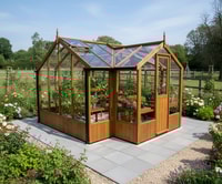 Swallow Mallard 8x11 Wooden Greenhouse