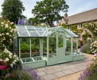 Swallow Mallard 8x15 Painted Wooden Greenhouse