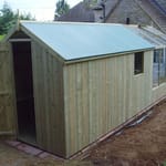 Combination Shed Extension 6ft x 6ft with Floor