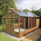 Swallow Raven 8x10 Greenhouse + 4ft Shed Combination