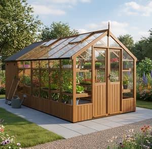 Swallow Raven 8x12 + 4ft Shed Combination