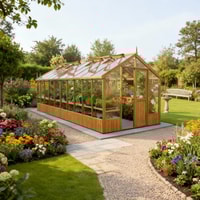 Swallow Raven 8x20 Wooden Greenhouse