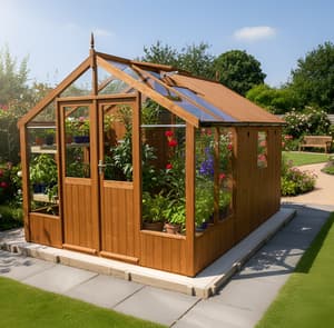 Swallow Raven 8x4 + 4ft Shed Combination