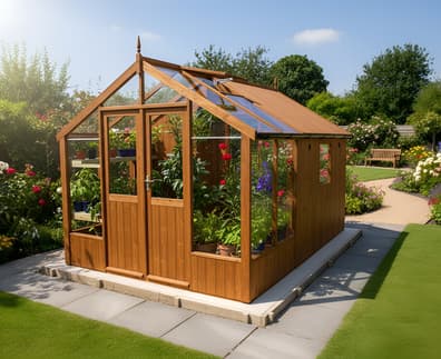 Swallow Raven 8x4 + 4ft Shed Combination