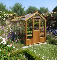 Swallow Robin 5x12 Wooden Greenhouse