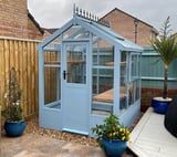 Swallow Robin 5x6 Wooden Greenhouse