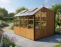 Swallow Rook 8x10 Wooden Potting Shed