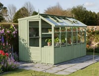 Swallow Jay 6x12 Painted Wooden Potting Shed