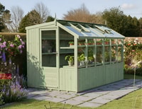 Swallow Jay 6x16 Painted Wooden Potting Shed
