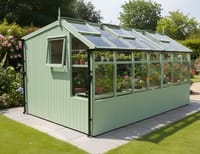 Swallow Rook 8x14 Painted Wooden Potting Shed