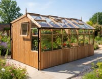 Swallow Rook 8x14 Wooden Potting Shed