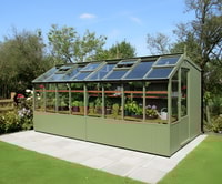 Swallow Rook 8x20 Painted Wooden Potting Shed