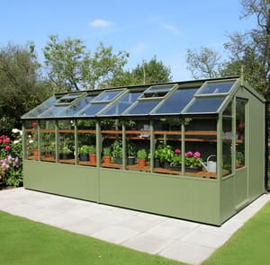 Swallow Rook 8x20 Painted Wooden Potting Shed