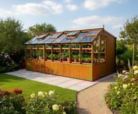 Swallow Rook 8x18 Wooden Potting Shed