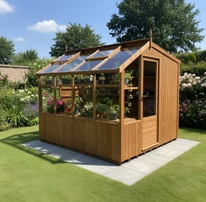 Swallow Rook 8x6 Wooden Potting Shed