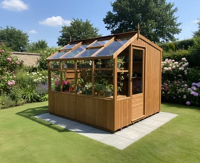 Swallow Rook 8x6 Wooden Potting Shed