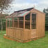 Swallow Rook 8x8 Wooden Potting Shed Thermowood