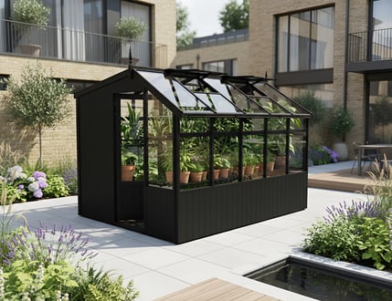  Swallow Rook Painted Potting Shed