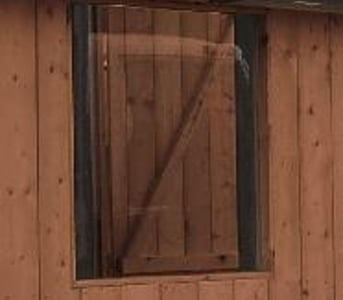 Fixed Shed Window