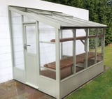 Swallow Starling 6x12 Low Height Lean to Greenhouse