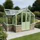 Swallow Swan 8x13 Dwarf Wall Wooden Greenhouse