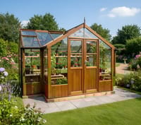 Swallow Swan 8x13 Wooden Greenhouse