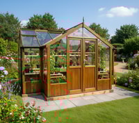 Swallow Swan 8x13 Wooden Greenhouse