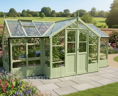 Swallow Swan 8x17 Painted Wooden