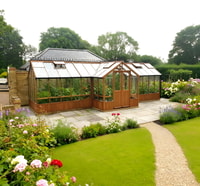 Swallow Swan 8x30 Wooden Greenhouse