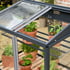 Access 2x3 Herb House Mini Greenhouse Anthracite Roof Vent