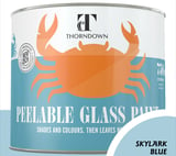 Thorndown Peelable Glass Paint Skylark Blue 750ml