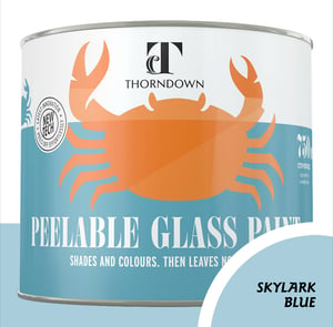 Thorndown Peelable Glass Paint Skylark Blue 750ml