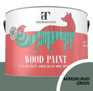 Thorndown Marshland Green Wood Paint 2.5L