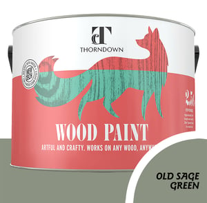 Thorndown Old Sage Green Wood Paint 2.5L