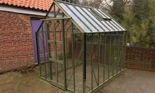 Elite Thyme 6x8 Greenhouse - Toughened Glazing