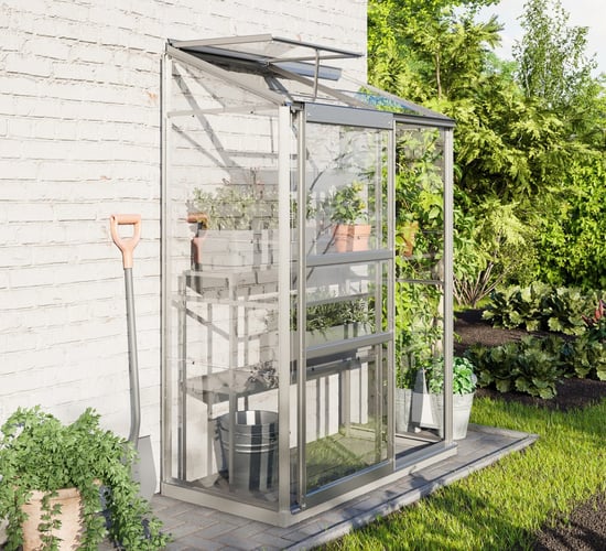 Vitavia 2x4 IDA 900 Lean To Greenhouse
