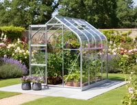 Vitavia 8x6 Orion 5000 Greenhouse - Horticultural Glass