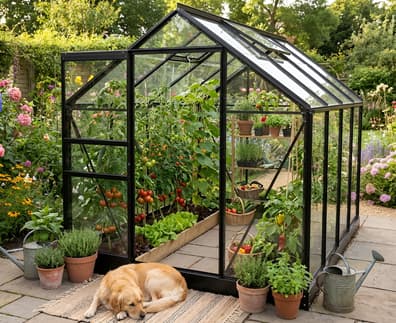 Vitavia 8x6 Black Venus 5000 Toughened