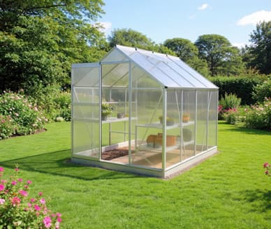 Vitavia 8x6 Venus 5000 Greenhouse - Polycarbonate Glazing