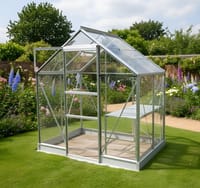 Vitavia 6x4 Apollo 2500 Greenhouse - Horticultural Glass
