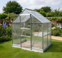 Vitavia 6x4 Apollo 2500 Greenhouse - Polycarbonate Glazing