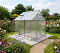 Vitavia 6x6 Apollo 3800 Greenhouse - Polycarbonate Glazing