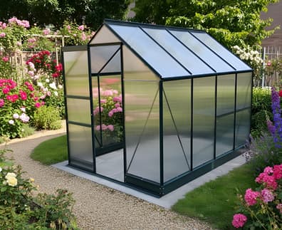 Vitavia 8x6 Black Apollo 5000 Poly 