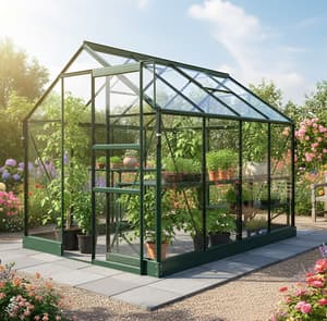 6x8 Greenhouse Installation Service